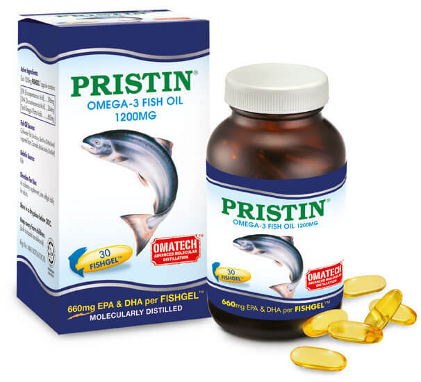 Pristene Omega 3 fish oil